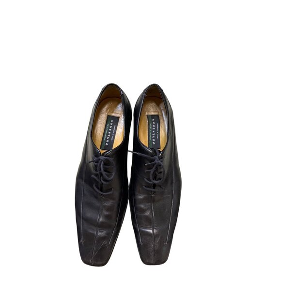 Aventura men’s black leather shoes oxfords size 9.5M SKU 3325 main image 8